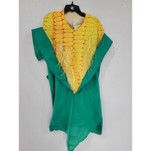 Corn Cob Costume Men Adult Novelty Halloween Party Outfit Farm #2